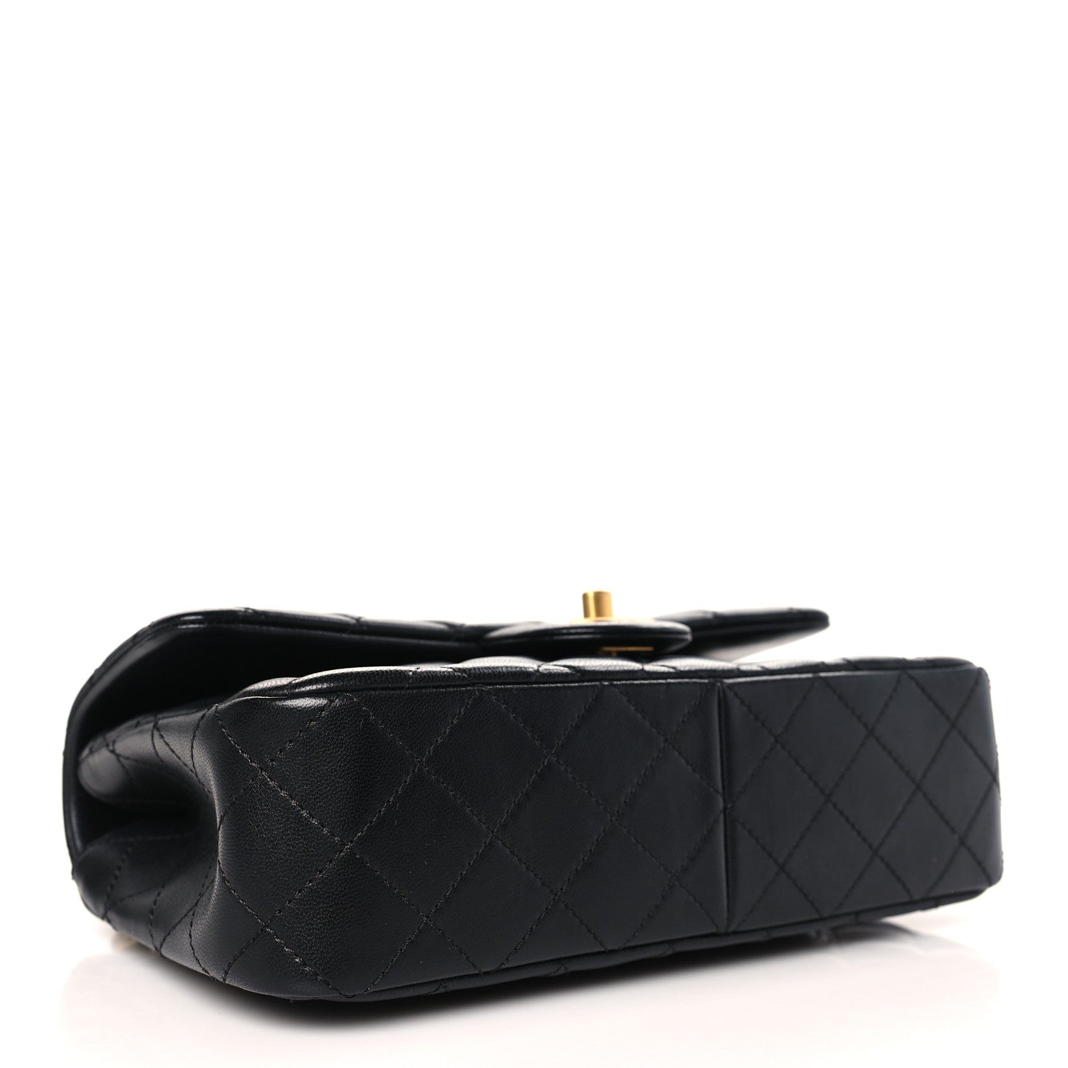 Chanel Lambskin Quilted Small Sweet Camellia Flap Black 4 of 9