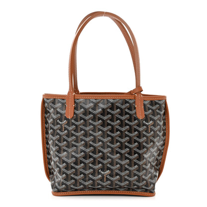Goyard Goyardine Reversible Mini Anjou Black Gold 1 of 18