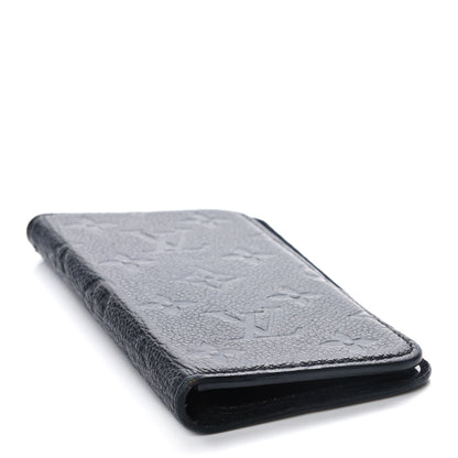 Louis Vuitton Empreinte iPhone X/XS Folio Case Black 4 of 10