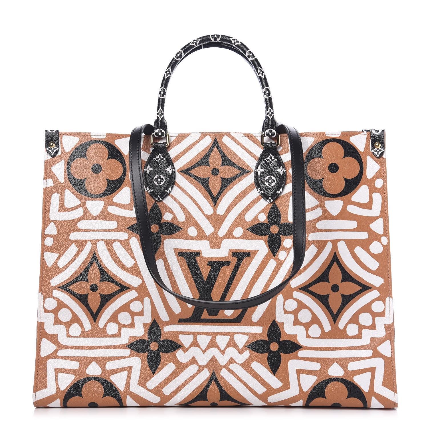 Louis Vuitton Monogram Giant Crafty Onthego GM Crème Caramel 1 of 10