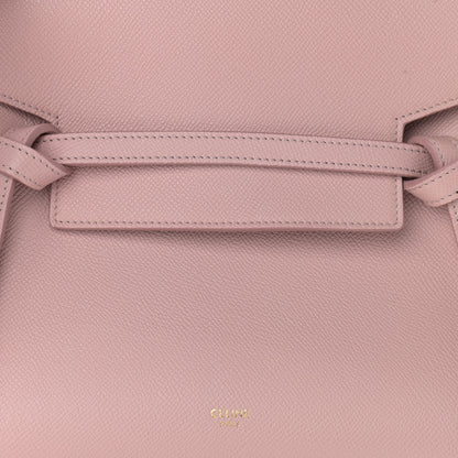 Celine Grained Calfskin Micro Belt Bag Vintage Pink 8 of 11