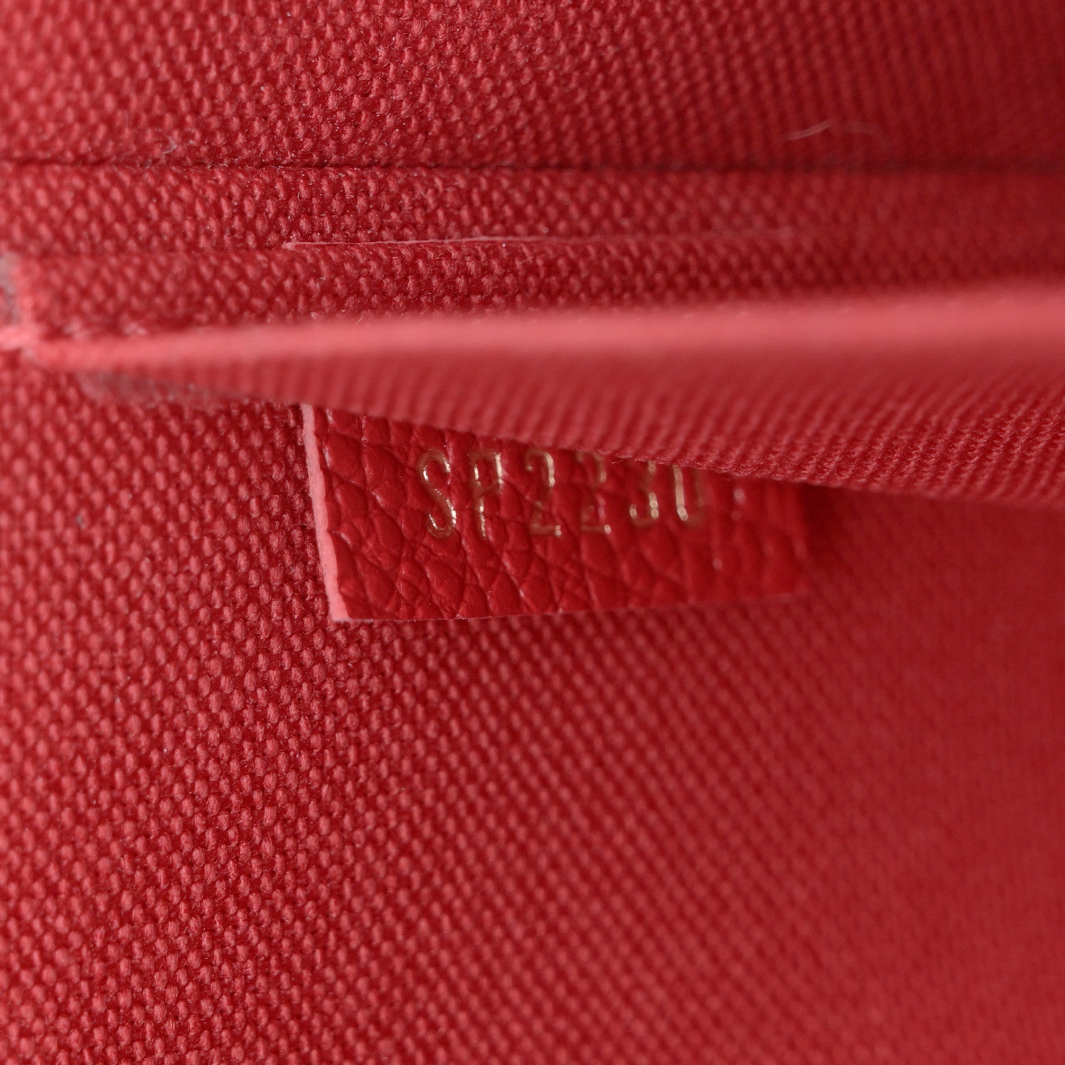 Louis Vuitton Empreinte Pochette Felicie Chain Wallet Scarlet 8 of 15