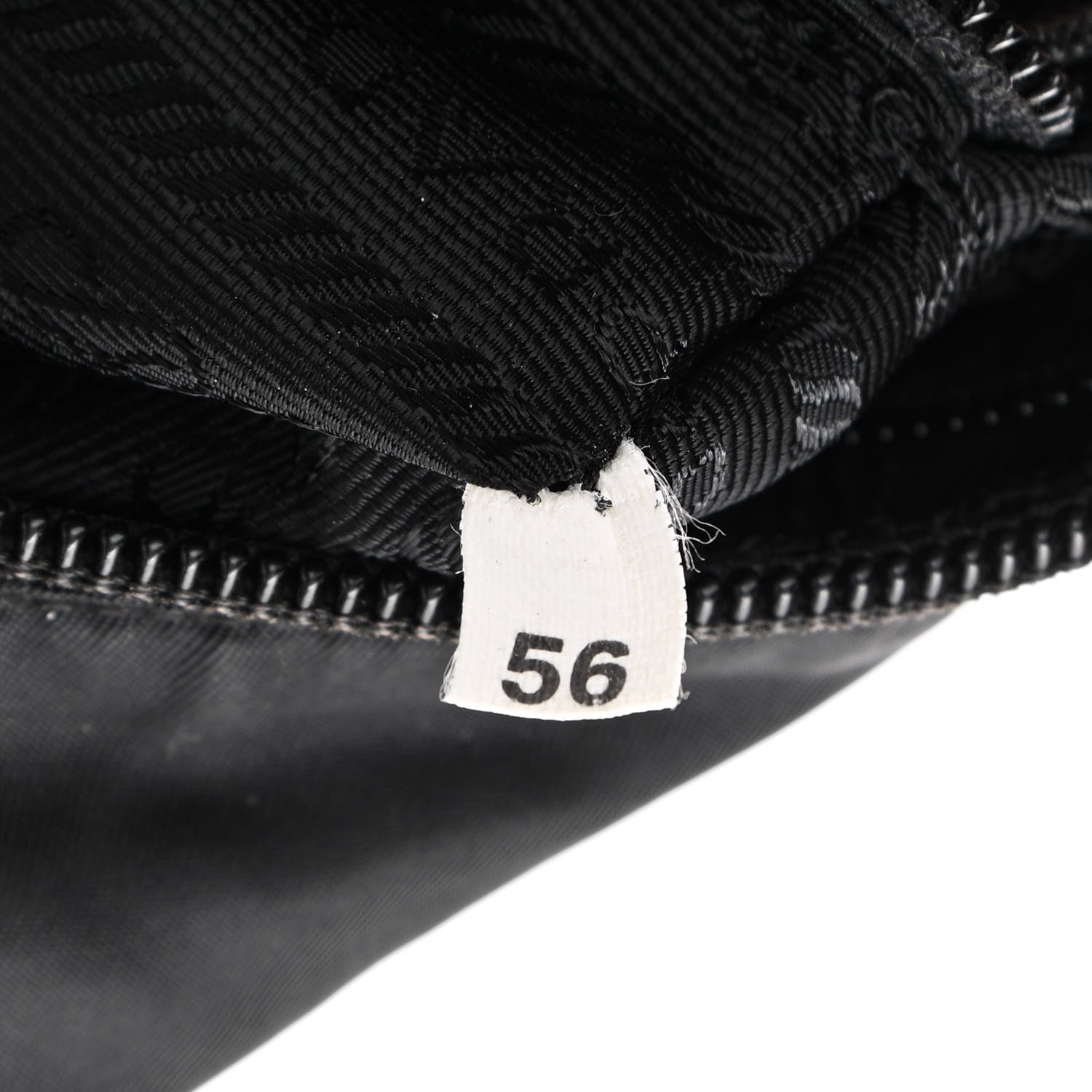 Prada Nylon Tessuto Messenger Bag Black 6 of 9