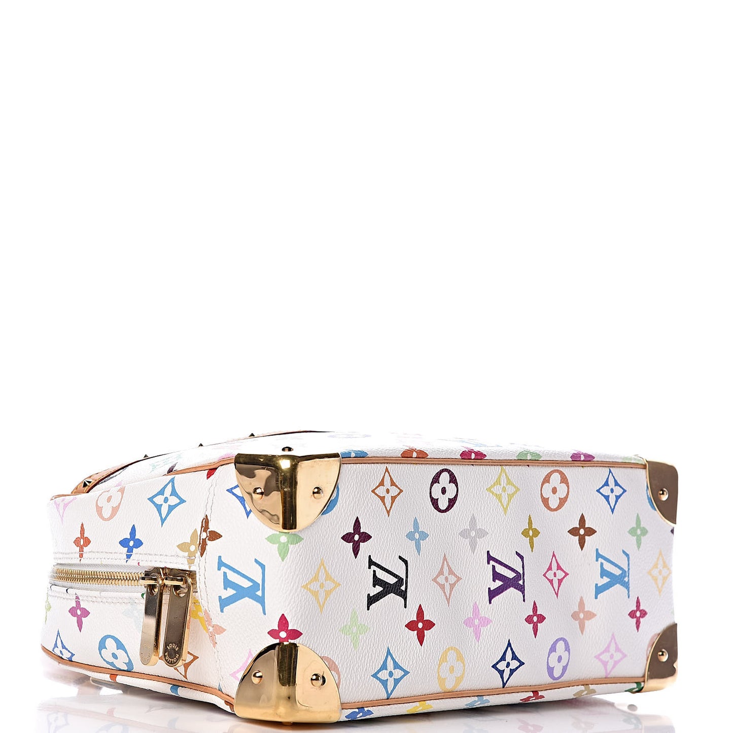 Monogram Multicolor Trouville White