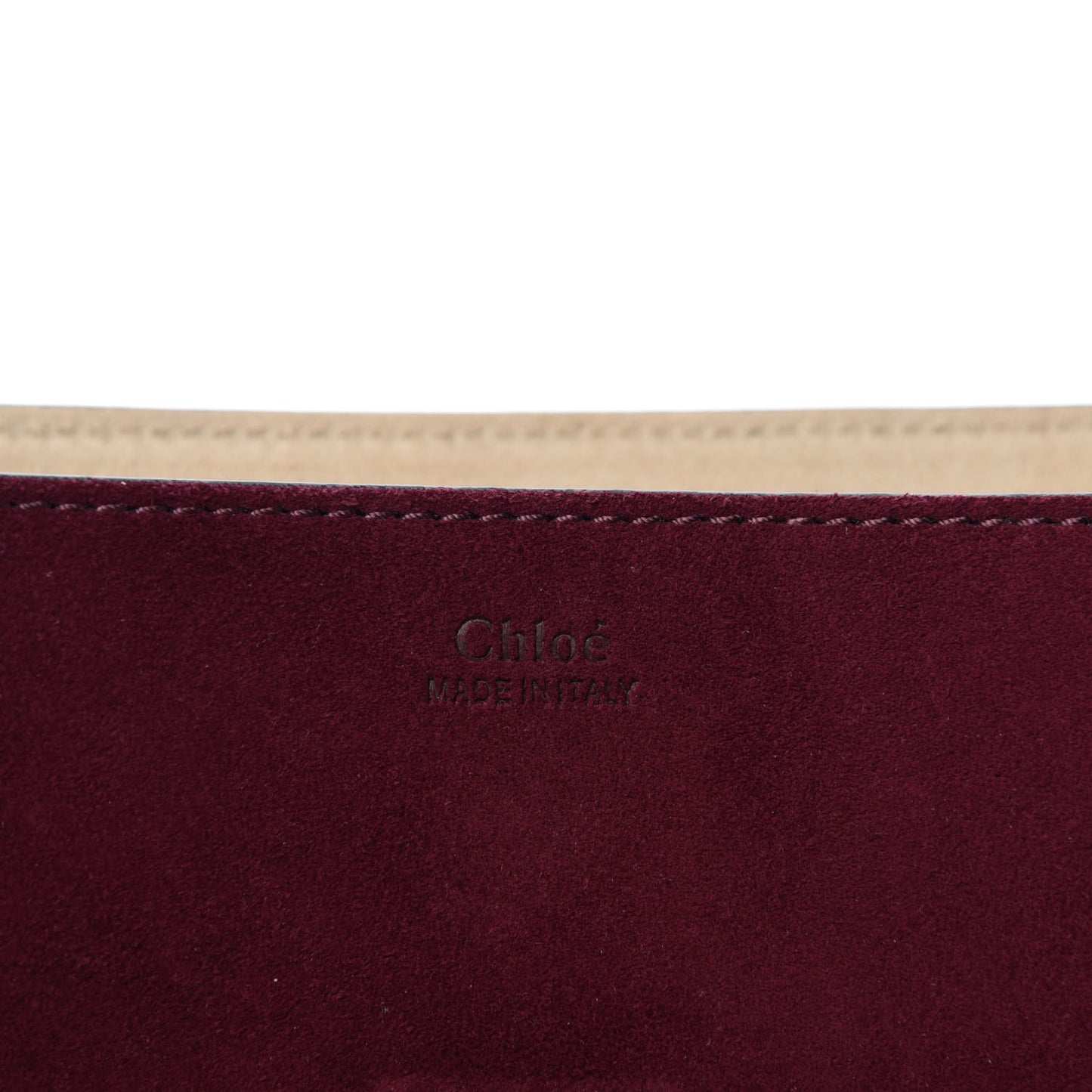 Suede Smooth Calfskin Drew Shoulder Bag Dark Purple