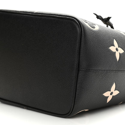 Louis Vuitton Empreinte Monogram Giant Neonoe MM Black Beige 9 of 9