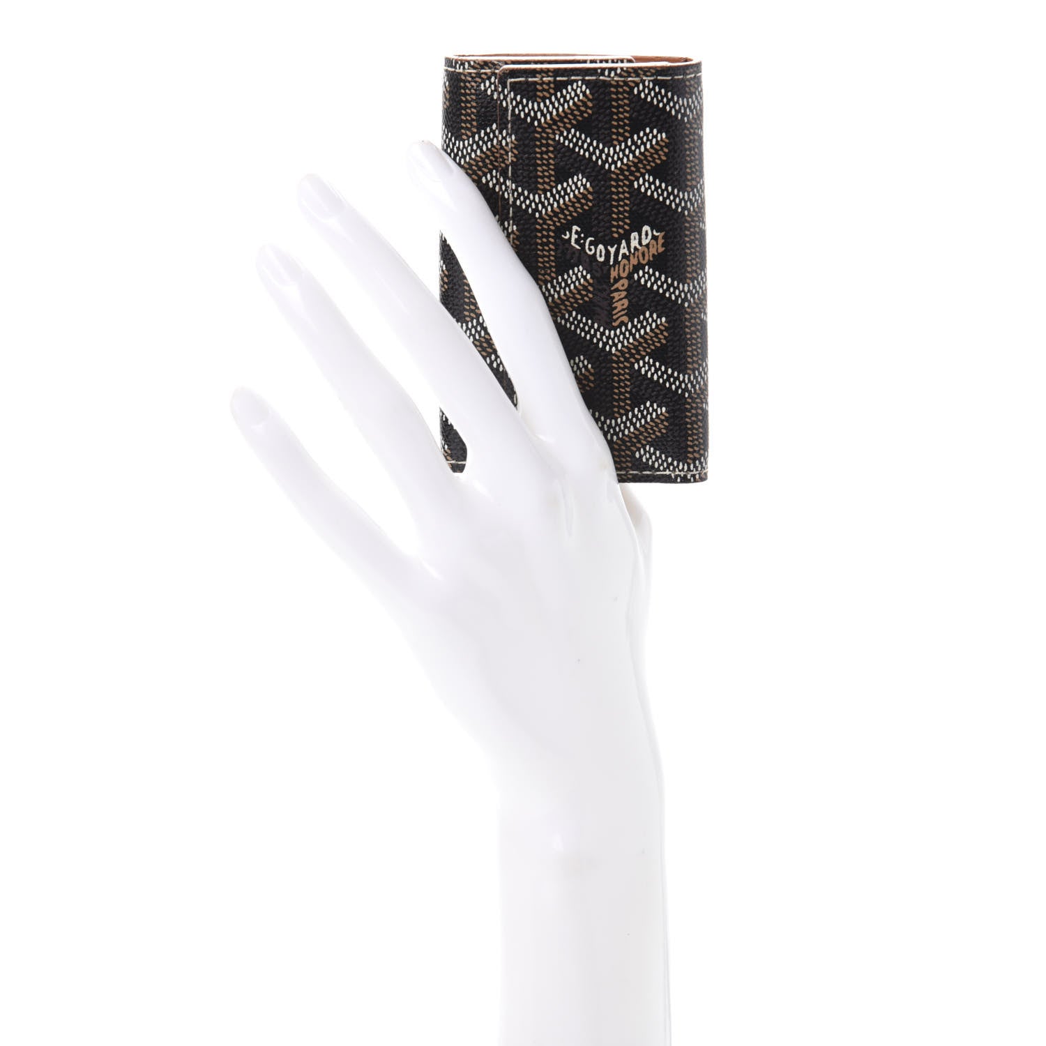 Goyard Goyardine Saint Michel 6 Key Holder Black 2 of 10