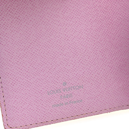 Louis Vuitton Monogram Multicolor Joey Wallet White Litchi 6 of 6
