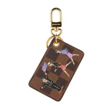 Louis Vuitton Damier Ebene Illustre Key Charm 1 of 7