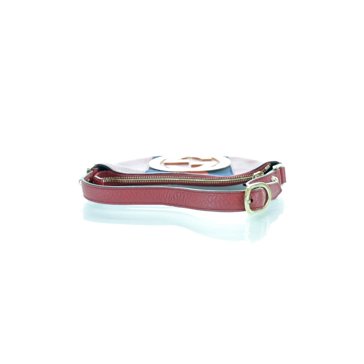 Gucci Leather Small Blondie Bag Red 4 of 10