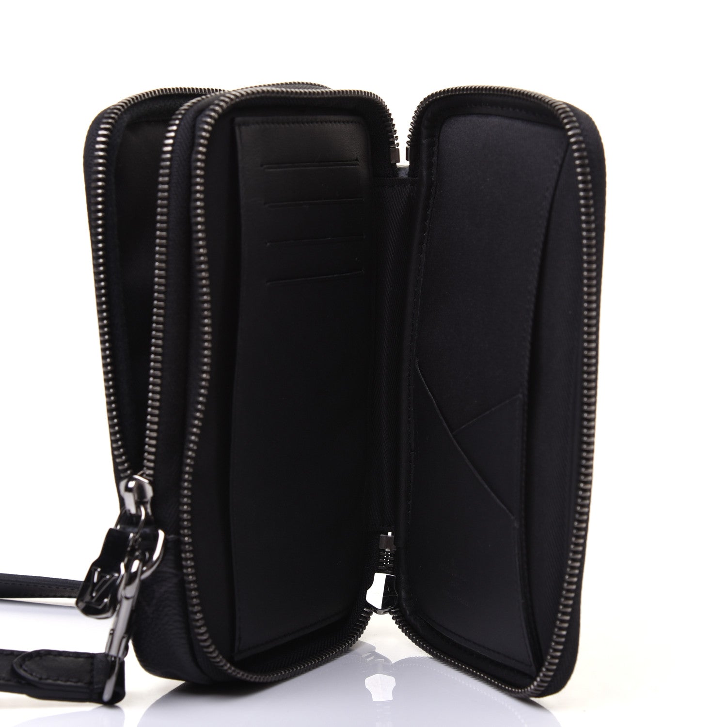 Louis Vuitton Monogram Eclipse Reverse Double Phone Pouch 7 of 18
