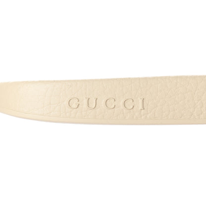 Gucci Terry Cloth GG Monogram Slide Sandals 40 Blue Red 8 of 9