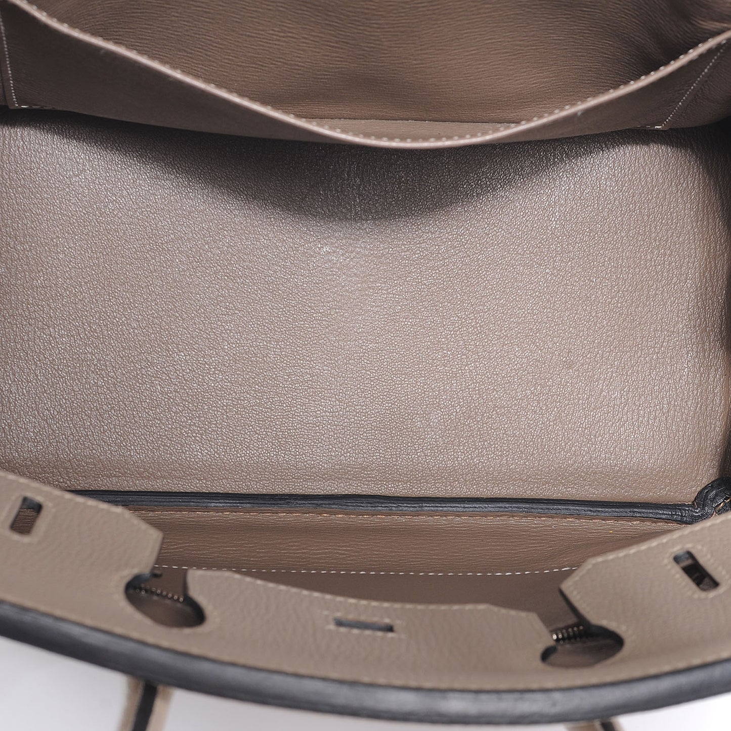 Chevre Mysore Birkin 30 Gris Tourterelle and Etoupe