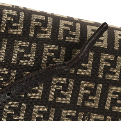 Fendi Zucchino Vitello Mini Mama Baguette Testa di Moro Beige 11 of 12