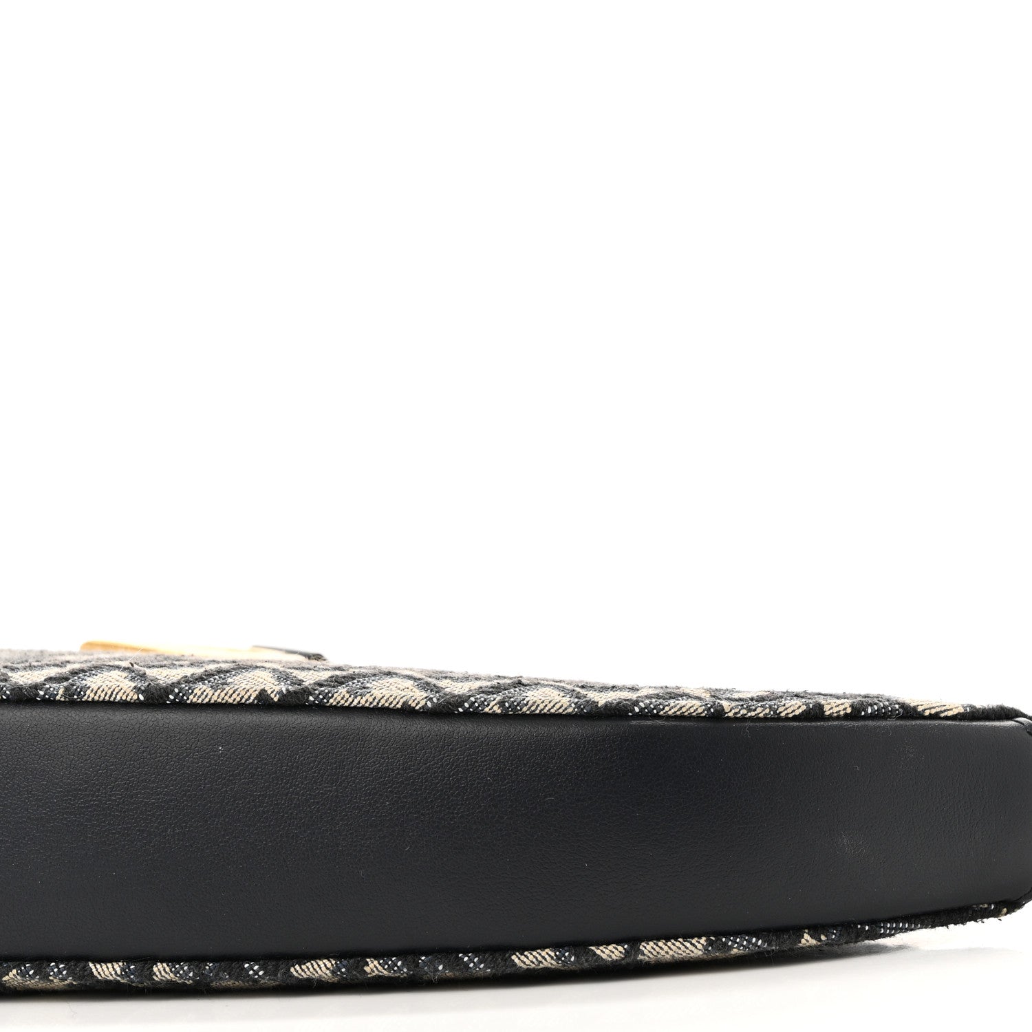 Christian Dior Oblique Saddle Rodeo Pouch Navy Blue 9 of 10