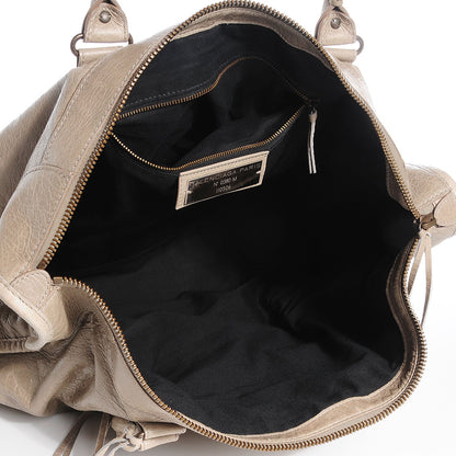 Balenciaga Agneau Classic Hardware Weekender Papyrus 5 of 11