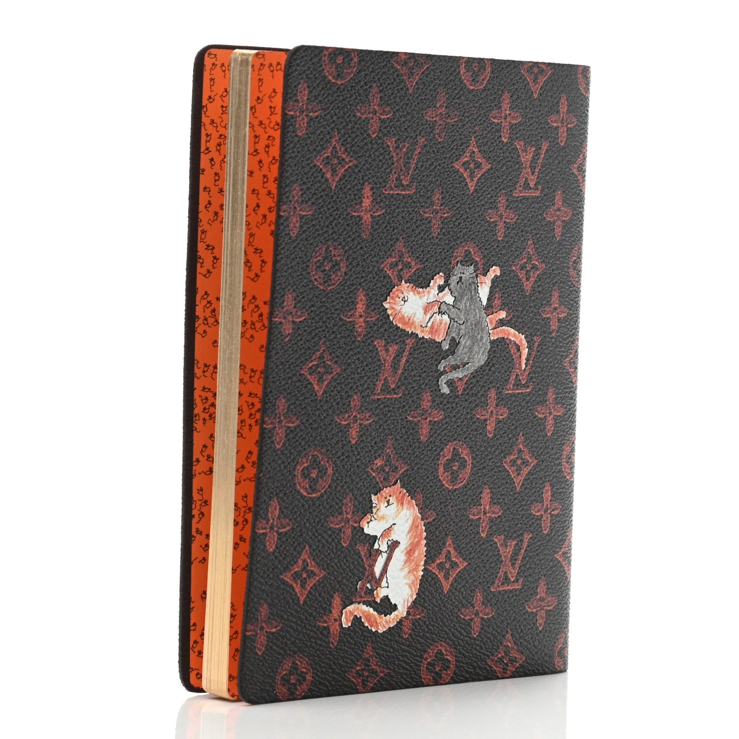 Catogram Clemence Notebook MM Marron