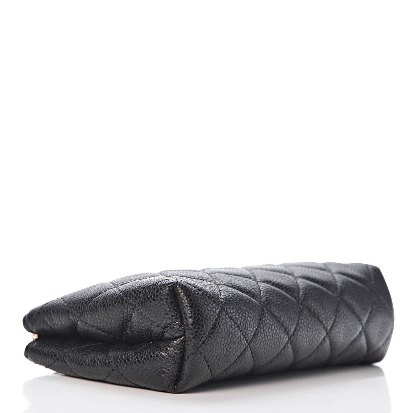 Caviar Quilted Small Pouch Black