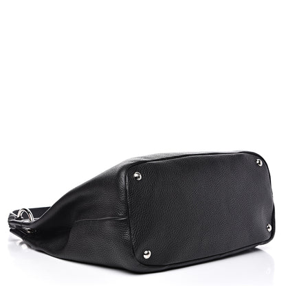 Prada Vitello Daino Hobo Black 3 of 12