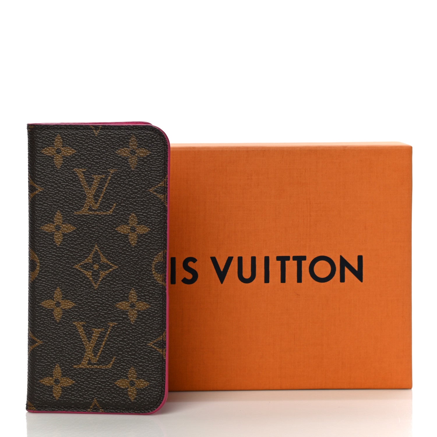 Louis Vuitton Monogram iPhone X Folio Case Rose Pop 15 of 15