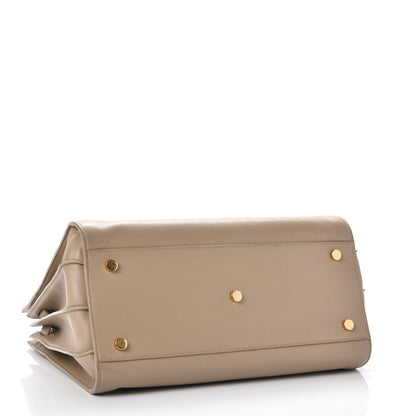 Saint Laurent Calfskin Small Sac De Jour Beige 5 of 17