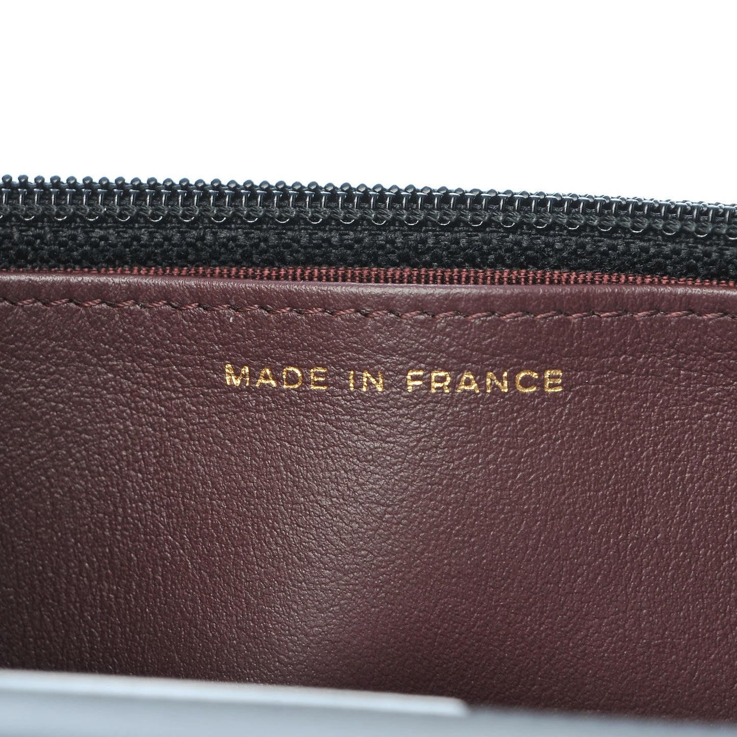 Aged Calfskin Quilted Lucky Charms 2.55 Reissue Wallet On Chain WOC Black