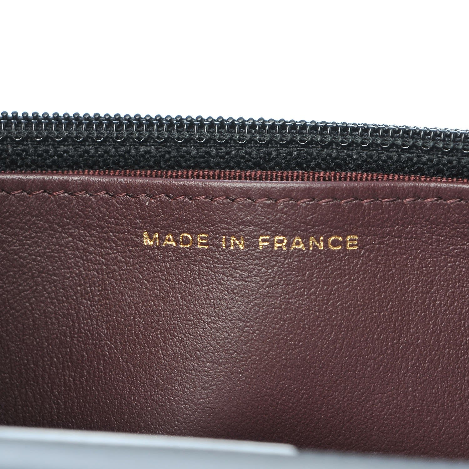 Chanel Aged Calfskin Quilted Lucky Charms 2.55 Reissue Wallet On Chain WOC Black 7 of 9