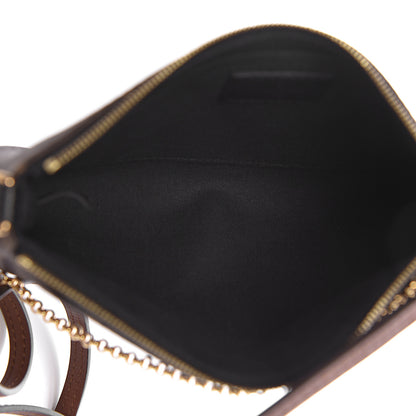 Louis Vuitton Monogram Pallas Clutch Black 5 of 10
