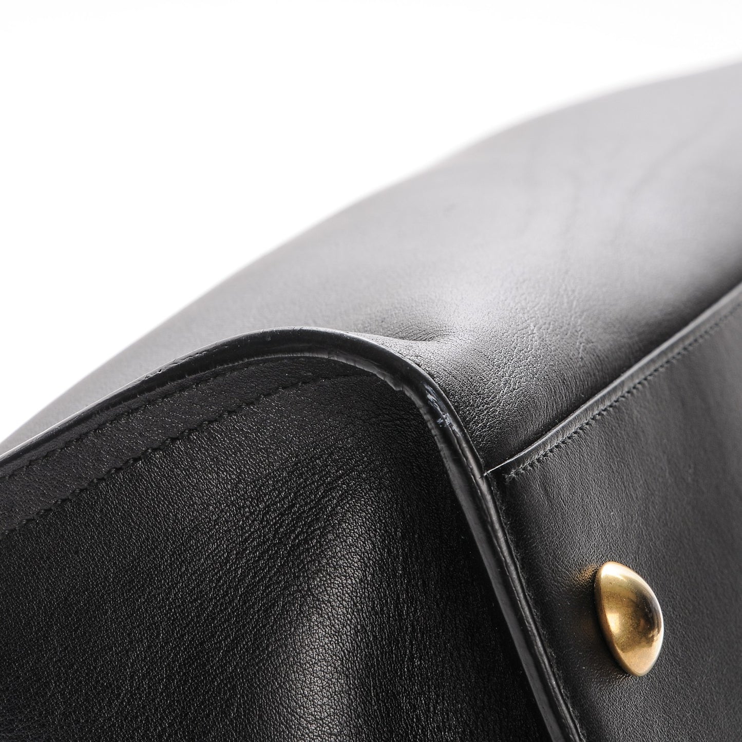 Calfskin Medium Classic Y Cabas Black