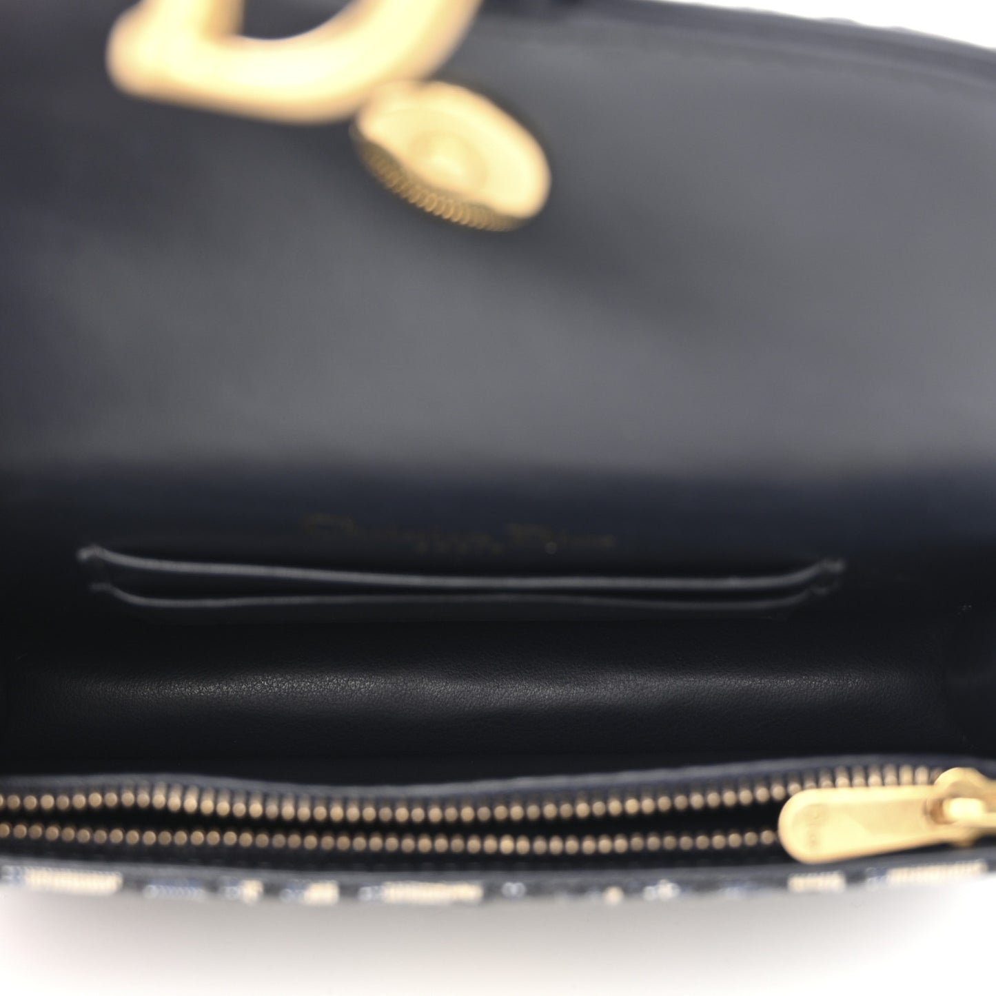 Oblique Saddle Belt Bag Blue