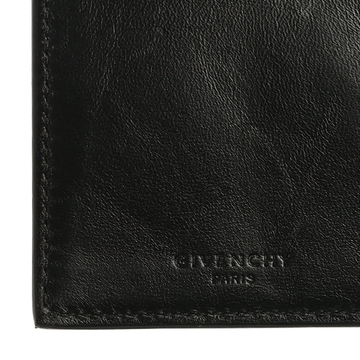 Givenchy Calfskin Elastic Panel Card Case Black 6 of 17