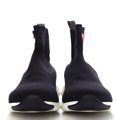 Louis Vuitton Stretch Fabric Aftergame Sneaker Boots 37 Black 2 of 10