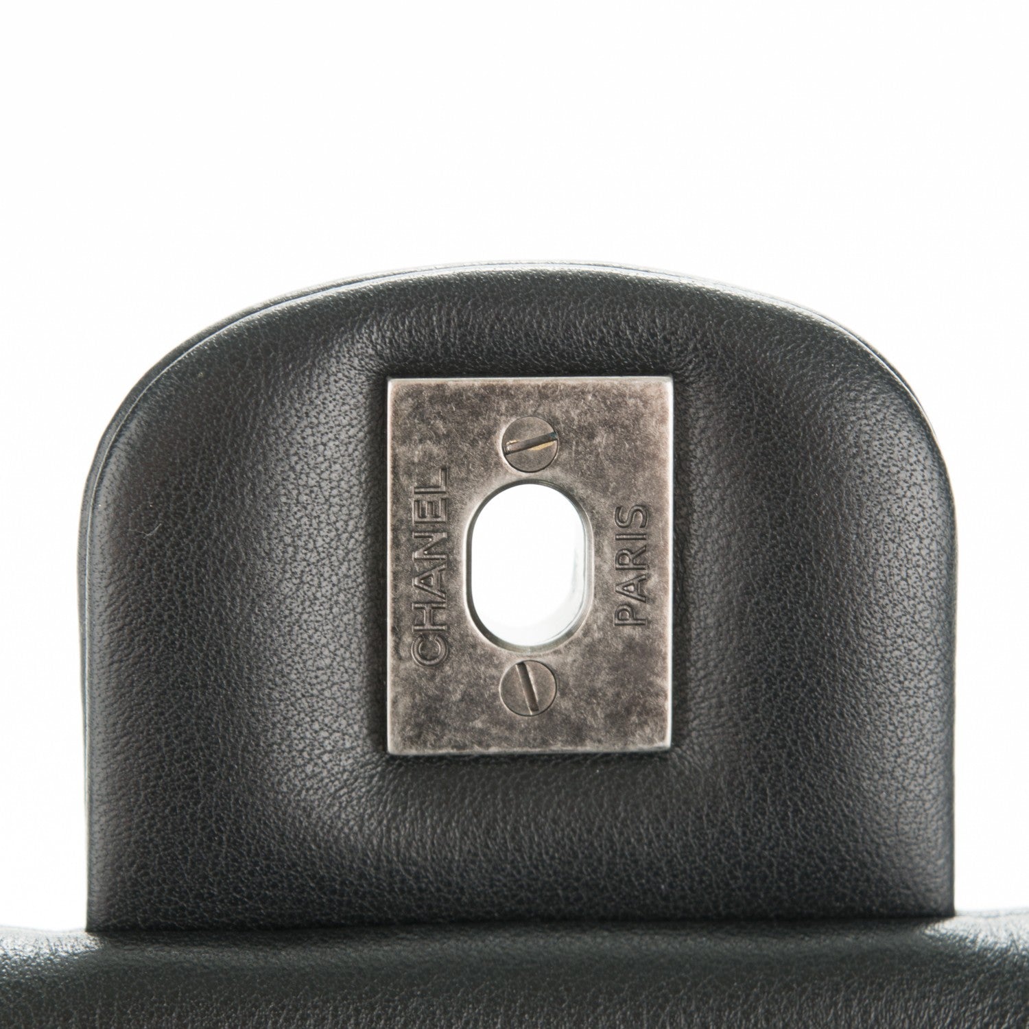 Chanel Calfskin Quilted Medium Rock My Shoulder Flap Black 7 of 10