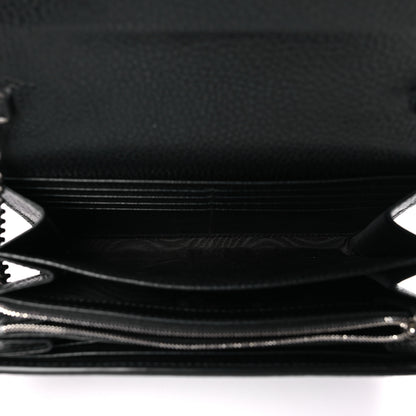 Gucci Calfskin Mini Dionysus Chain Wallet Black 5 of 8