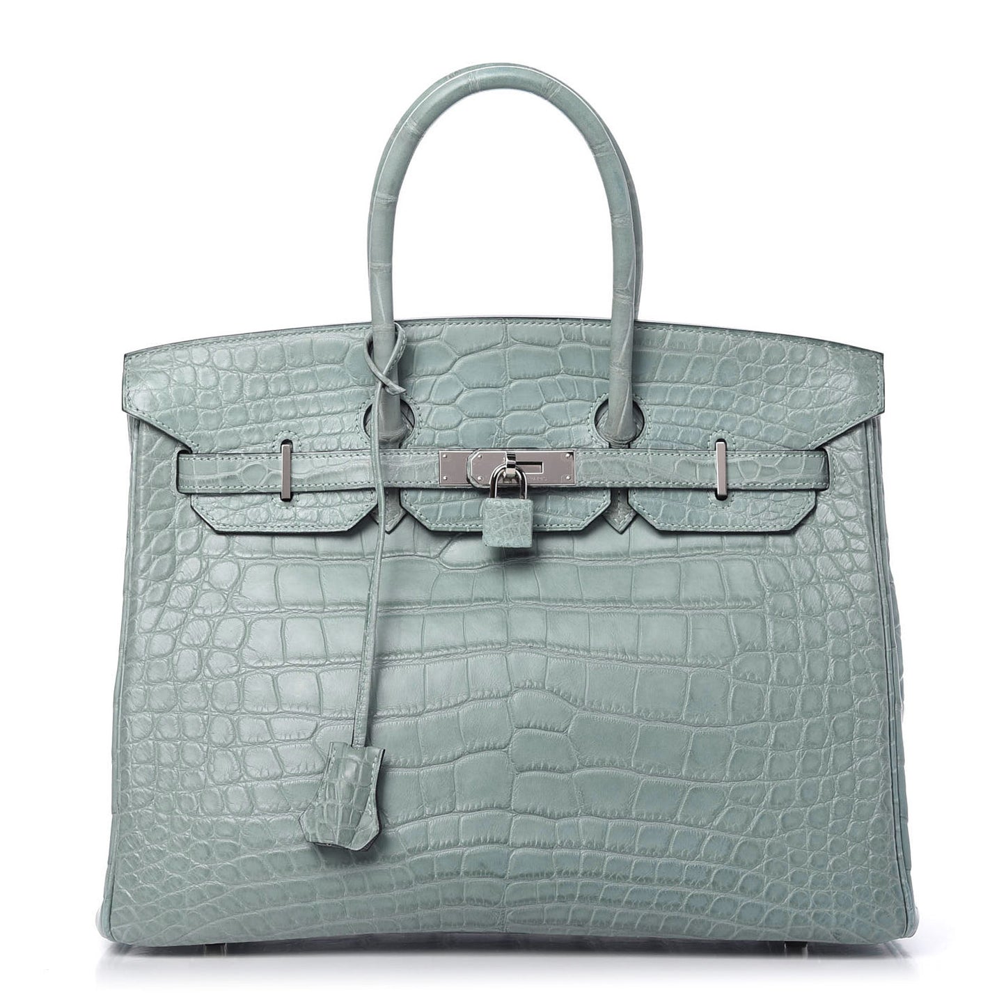 Matte Alligator Birkin 35 Ciel