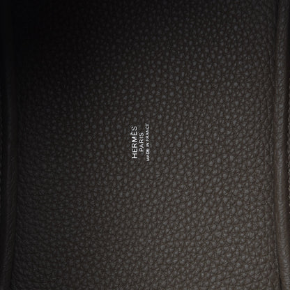Hermes Taurillon Clemence Picotin Lock 18 PM Etoupe 8 of 11