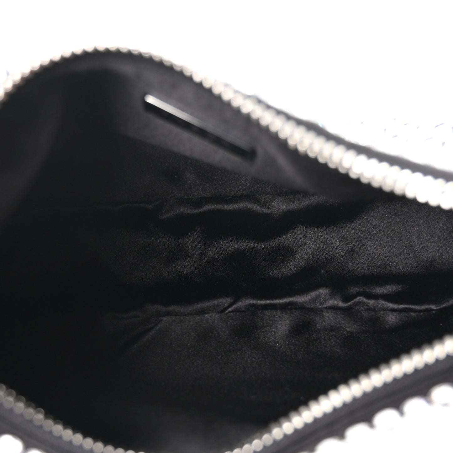Satin Crystal Re-Edition 2005 Shoulder Bag Cristal