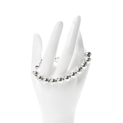 Tiffany Sterling Silver 10mm HardWear Ball Bracelet 2 of 6