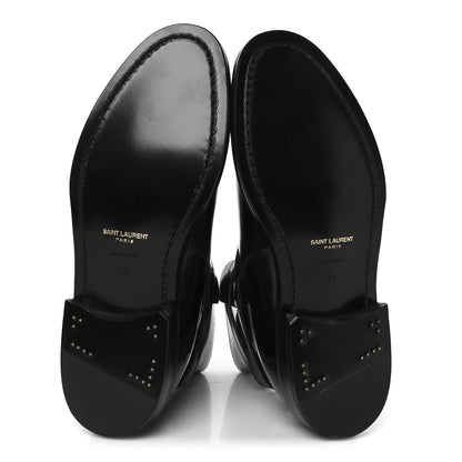 Saint Laurent Buello Top Army 20 Boots 37 Black 6 of 9