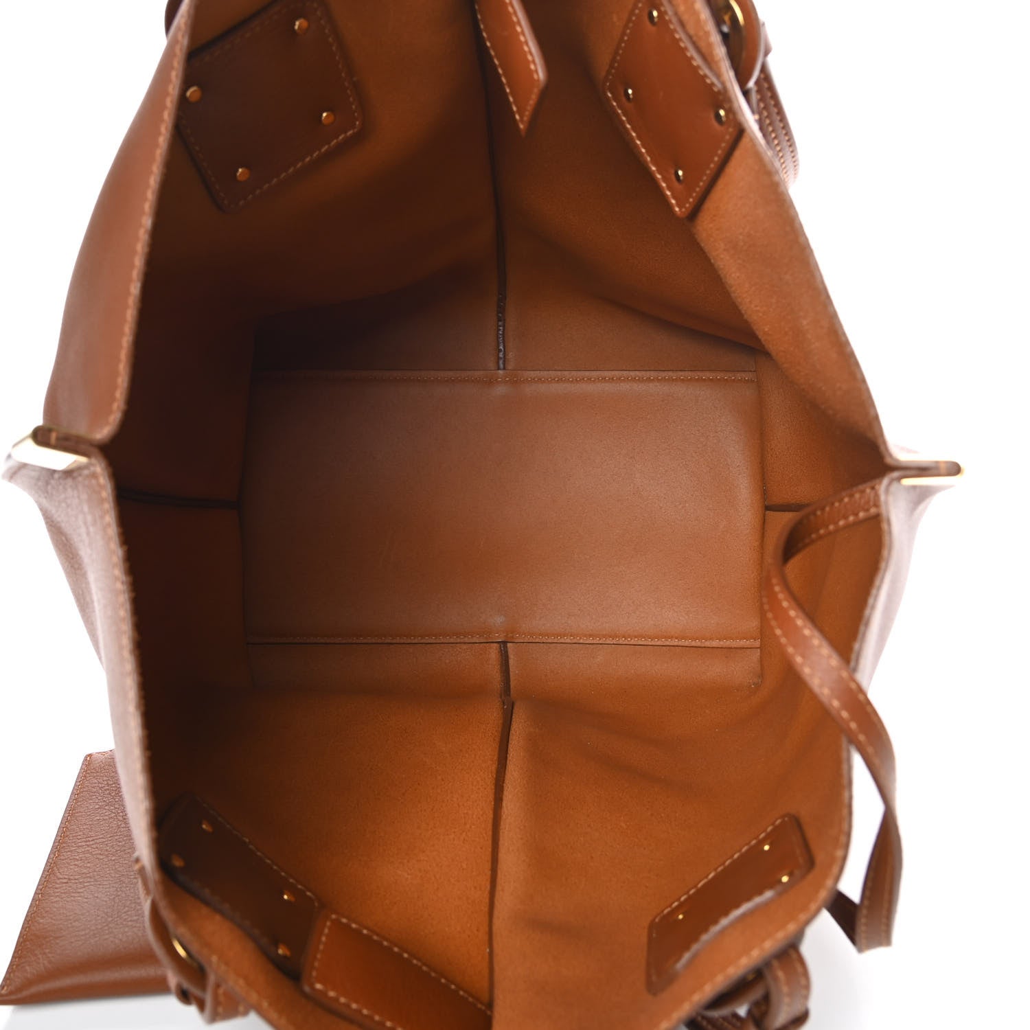 Chloe Smooth Calfskin Medium Vick Tote Caramel 6 of 13