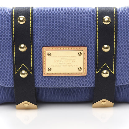 Louis Vuitton Toile Antigua Sac Rabat Blue 13 of 13