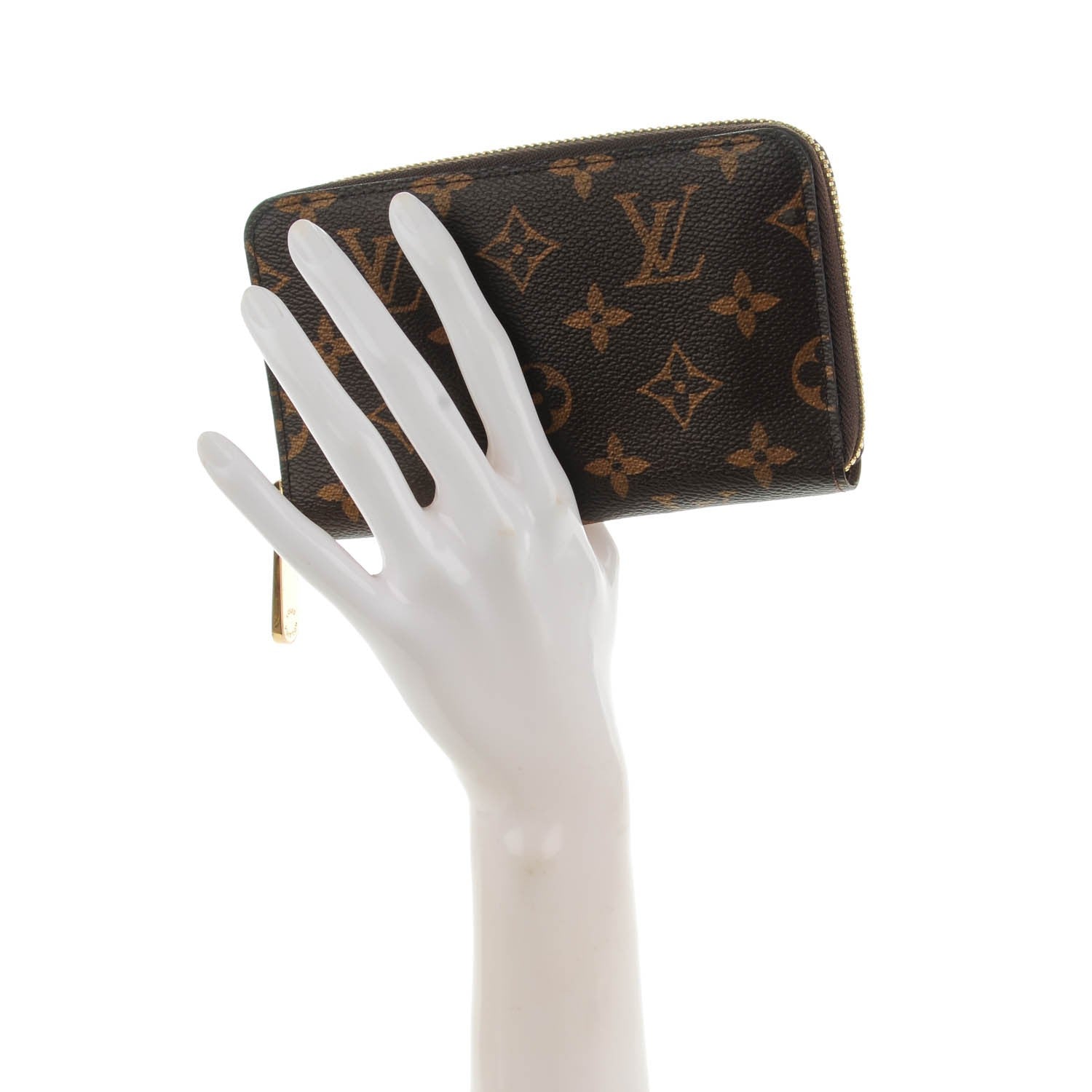Louis Vuitton Monogram Zippy Compact Wallet 2 of 7