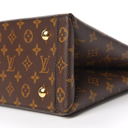 Louis Vuitton Monogram Flower Tote Black 7 of 8