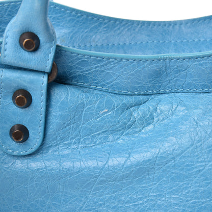 Balenciaga Agneau Classic Hardware City Bleu Paon 13 of 27