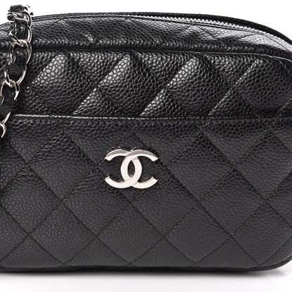 Chanel Caviar Quilted Camera Case Black 10 of 11