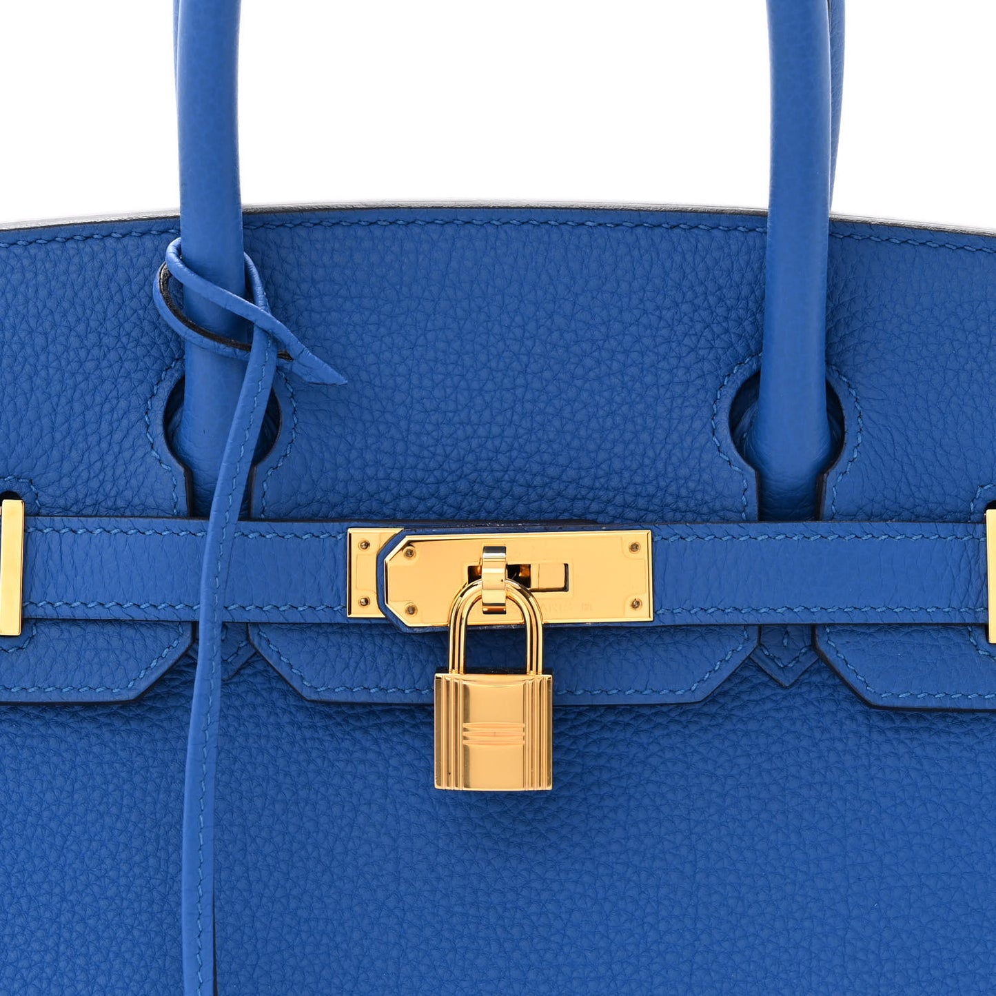 Togo Birkin 30 Bleu Zellige