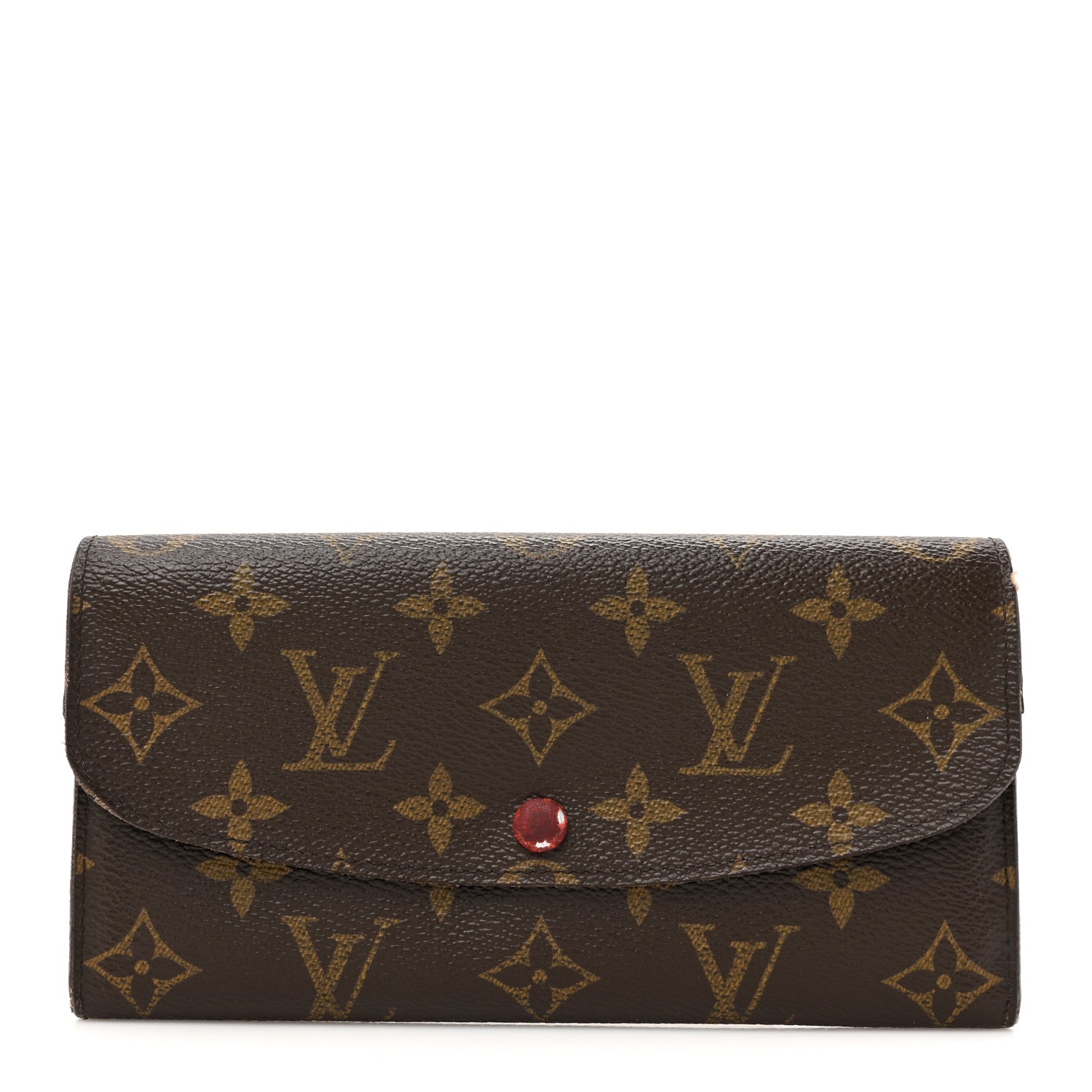 Louis Vuitton Monogram Emilie Wallet Fuchsia 1 of 15