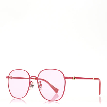 Gucci Metal Round GG Sunglasses GG1142SA Pink 1 of 9