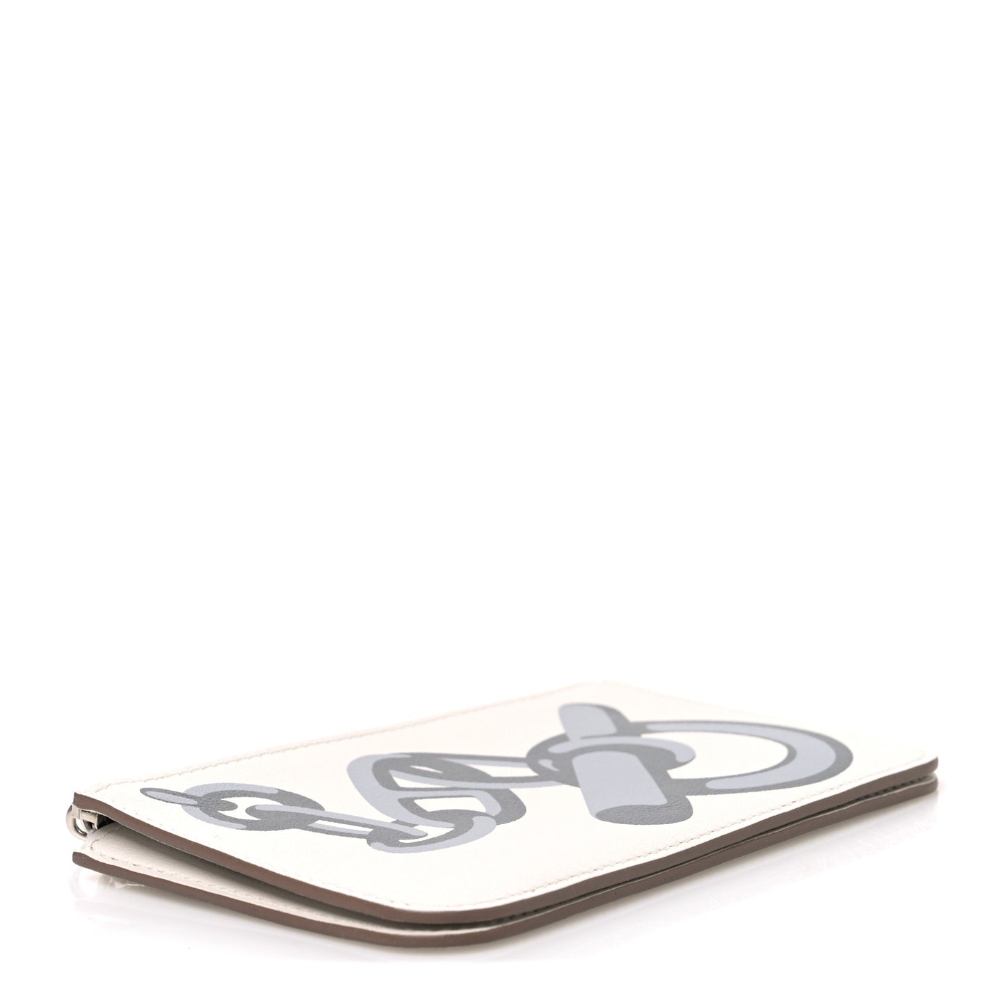 Swift Chaine D'Ancre Printed Zipengo Card Holder Gris Pale Mangrove Gris Pantin