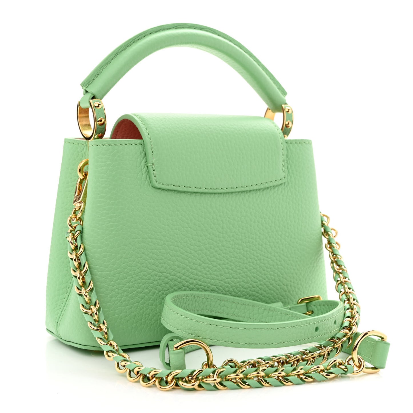 Taurillon Mini Capucines Vert Pomme